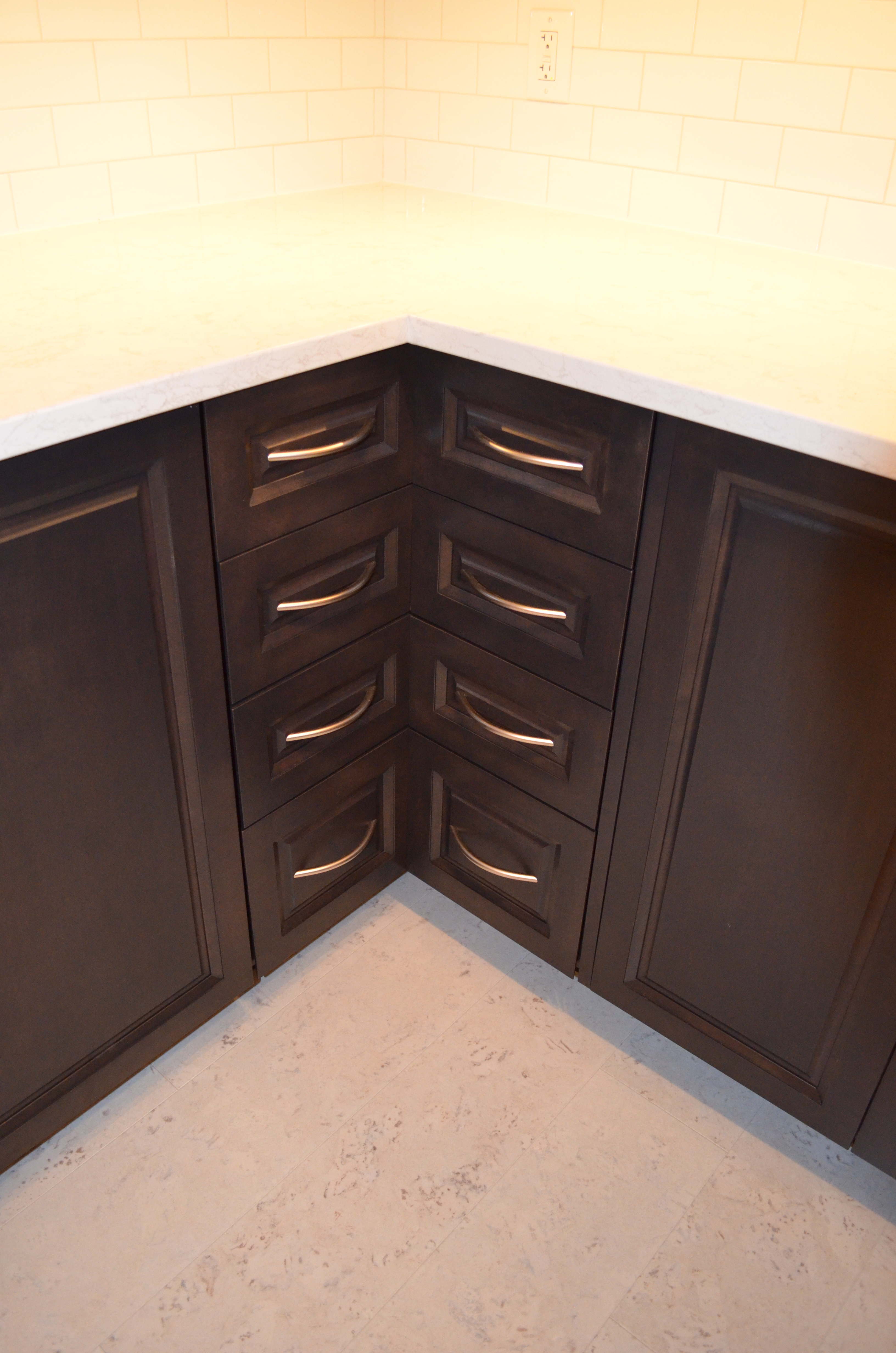 corner drawers kitchen renovation Ottawa