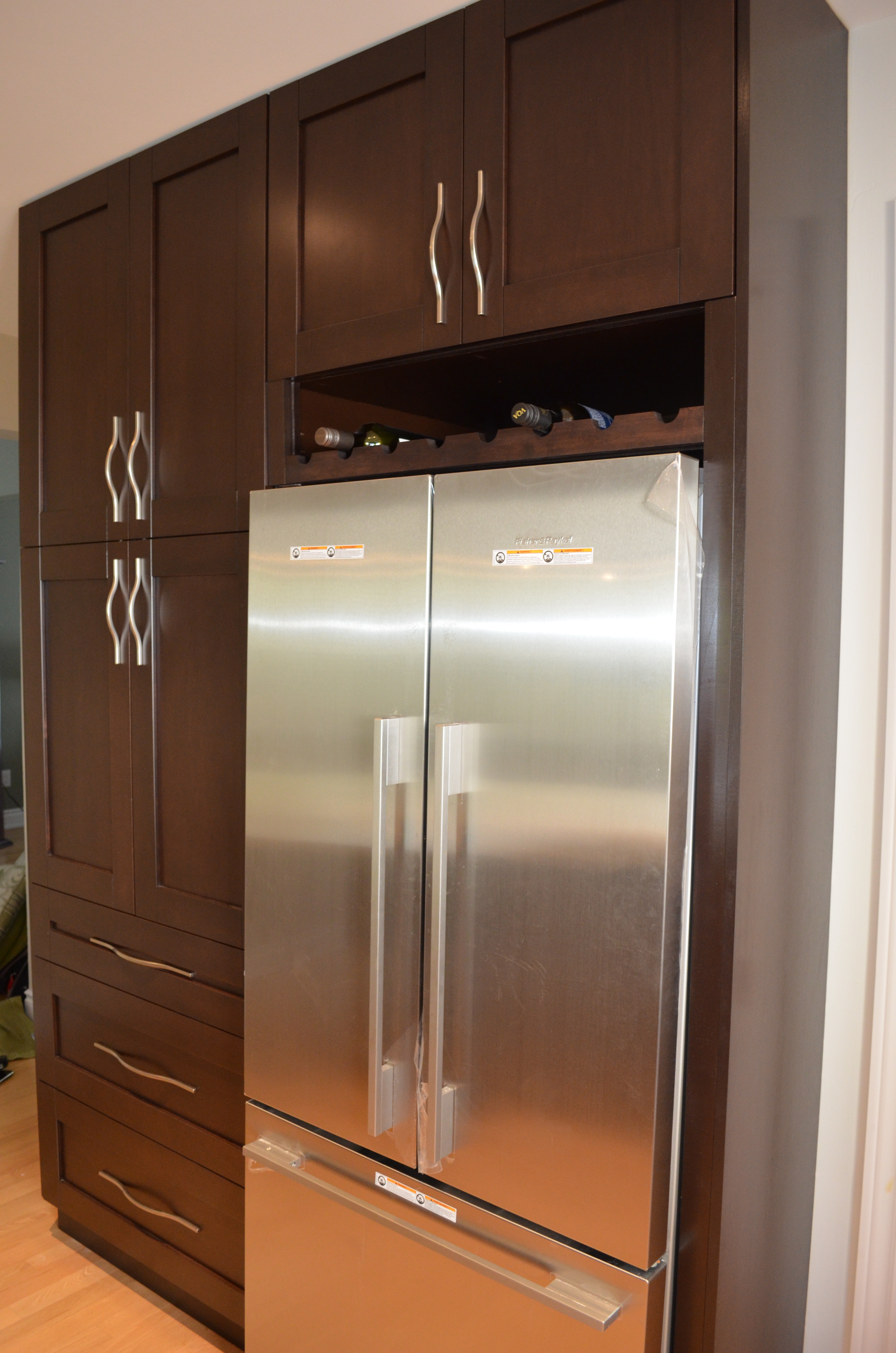 espresso maple kitchen renovation Ottawa