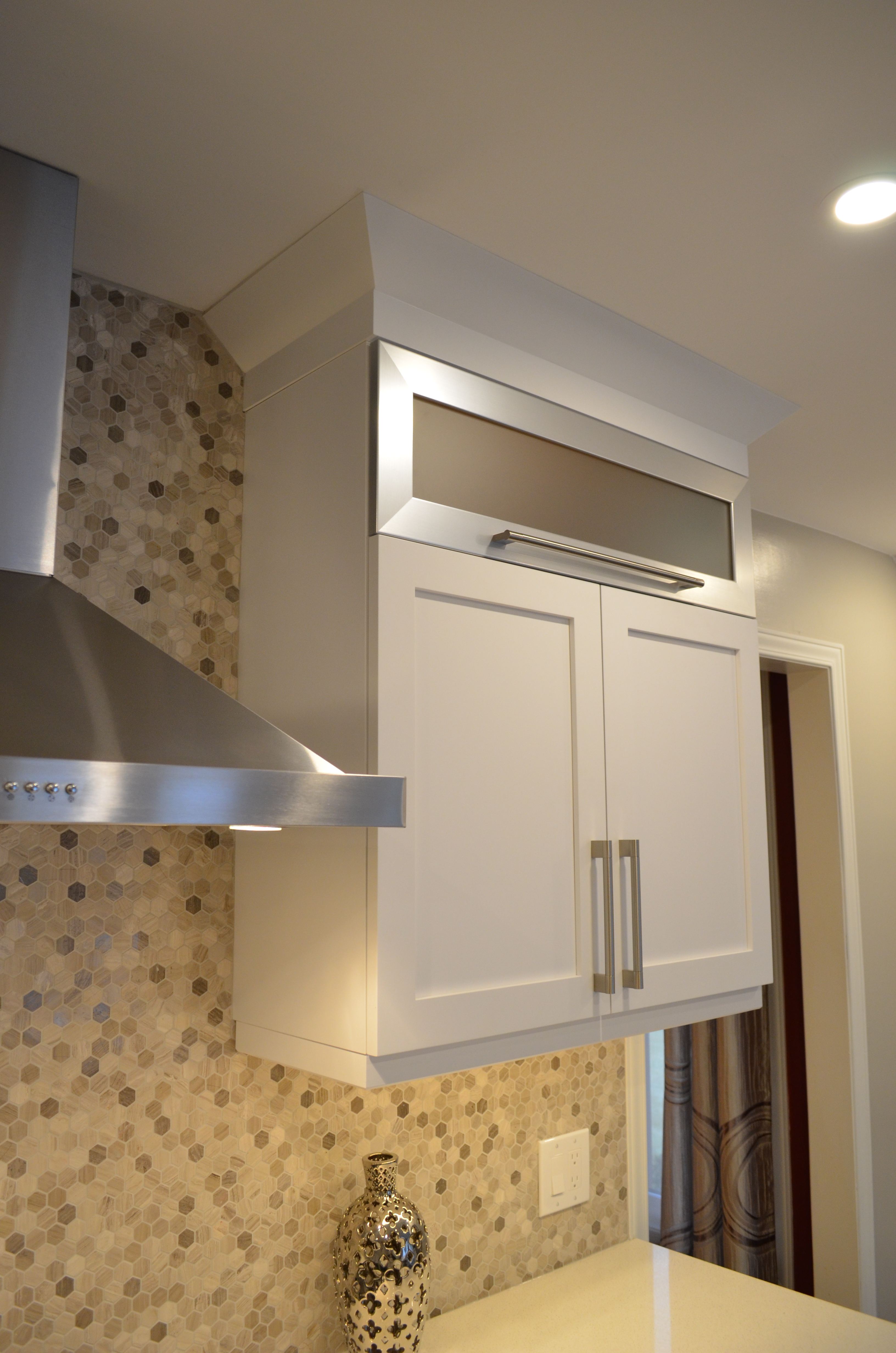 Modern kitchen renovation white cabinetry Stittsville