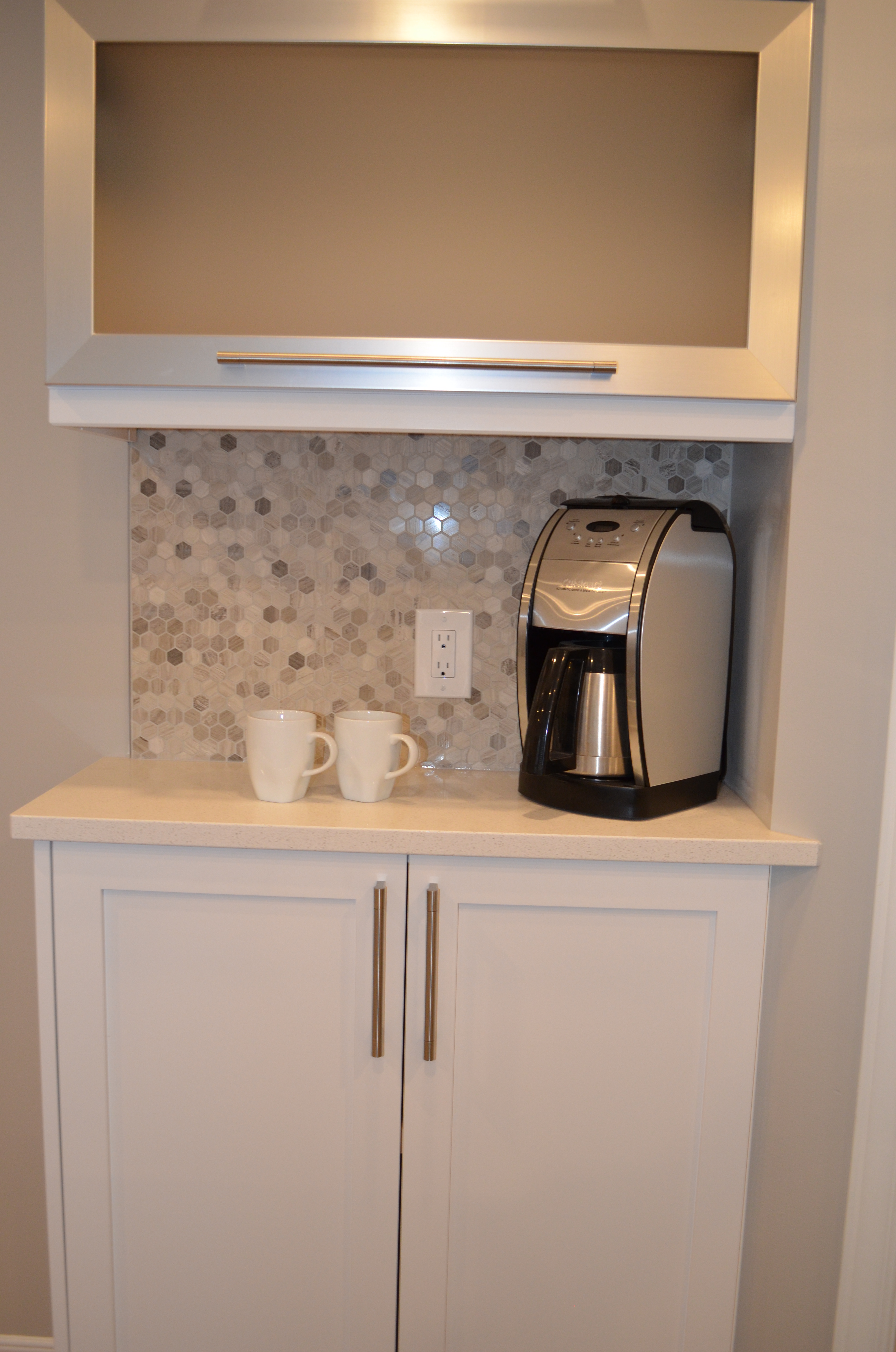 Modern kitchen renovation white cabinetry Stittsville