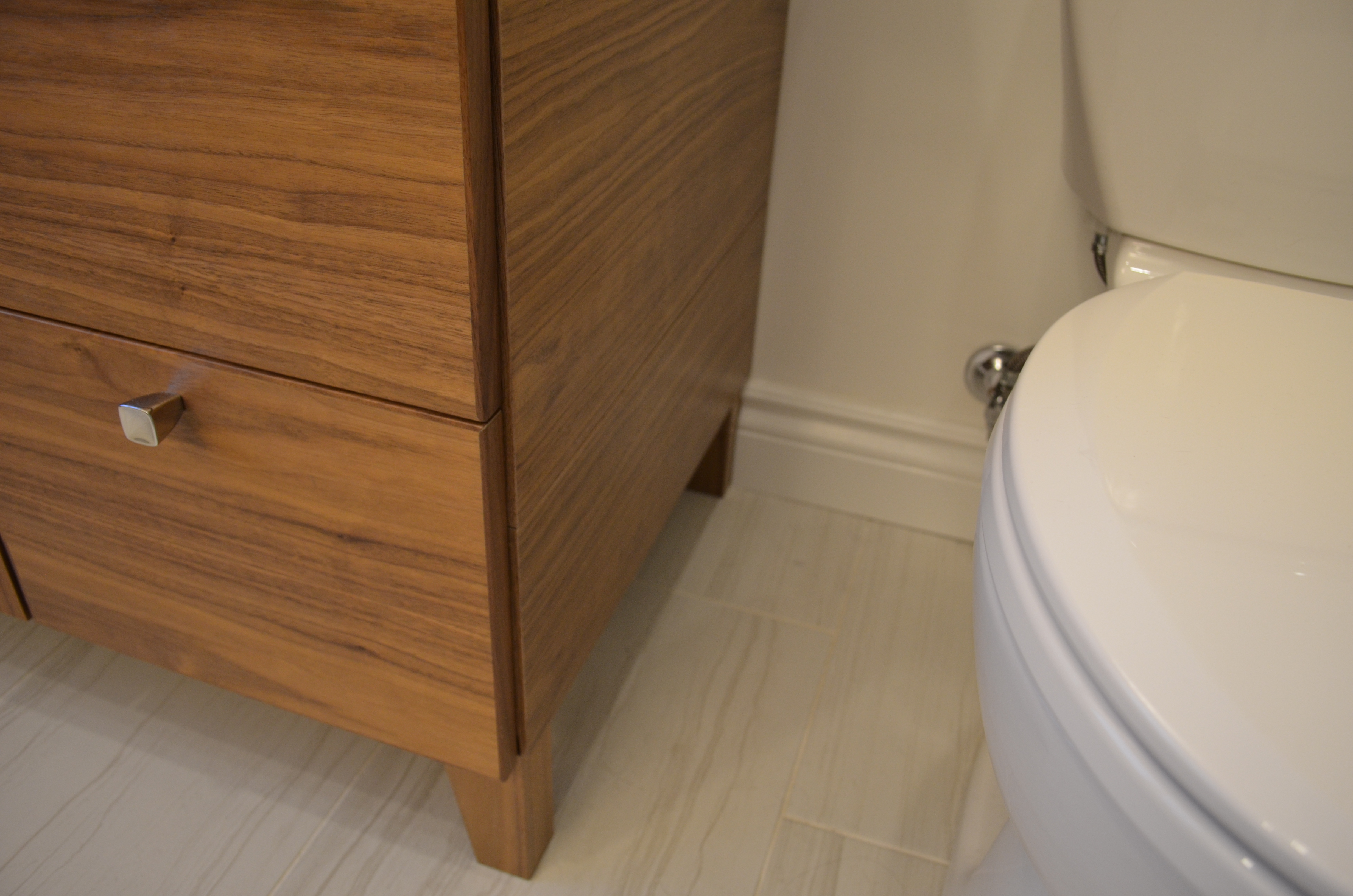 Walnut Vanity Custom Cabinetry Ottawa